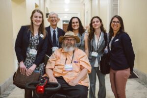 A group of climate change advocates for Citizens' Climate Lobby A group of climate change advocates for Citizens' Climate Lobby