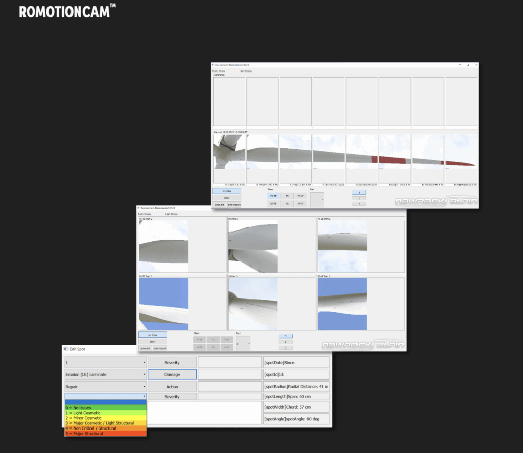 Romotion damage assessment tool Damage assessment reporting tool
