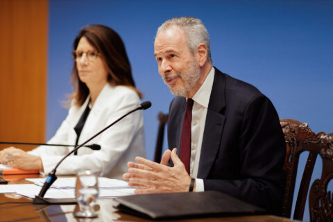 COP30 president André Correa do Lago at a press conference in October 2025. (Photo: Isabela Castilho/ COP30 Amazônia)