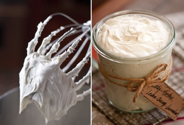 DIY whipped body butter