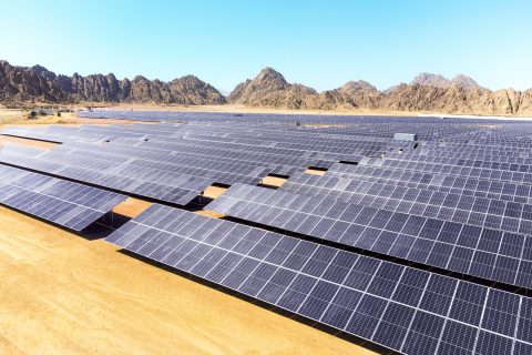 Solar panels in Egypt