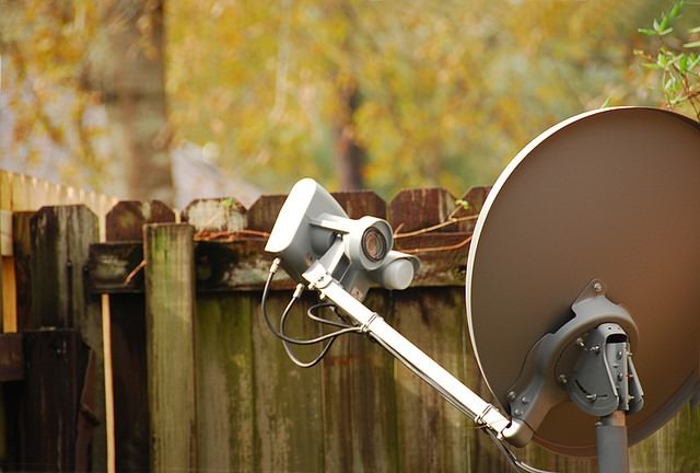 satellite tv dish