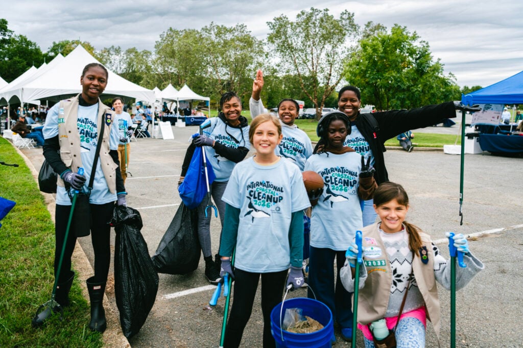 Volunteers at the 41st annual ICC event in Anacostia Park