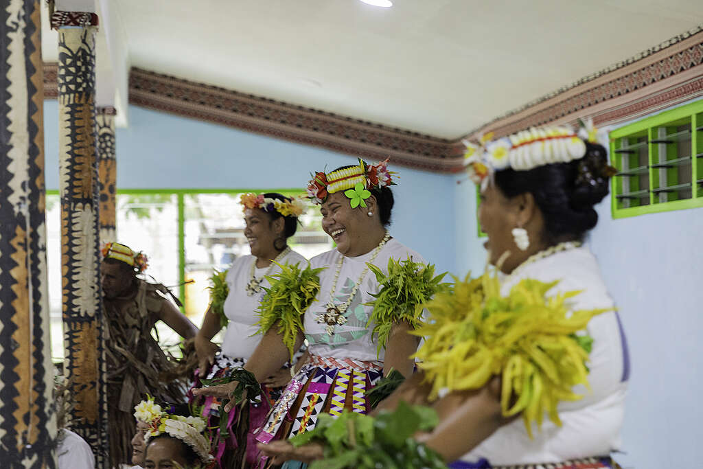 A Welcome Ceremony from the Community of Kioa, with Traditional Dancing and Song