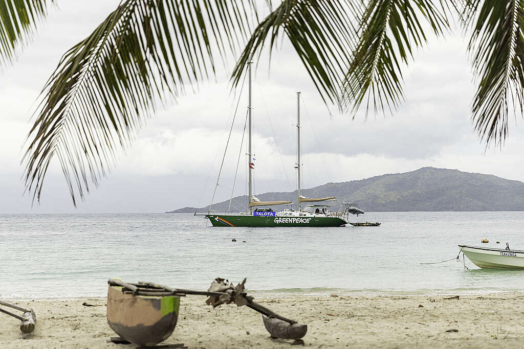 The Community of Kioa Welcomes SV Oceania and Crew with a Cultural Ceremony Oceania sets sail from Kioa to Nadi for the Pacific Pre-COP